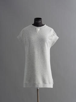 その他のBRAND | MONCLER / LONG LINE SWEATER Grey(985) ノースリーブロングスウェットシャツ