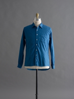 AULICO | STANDARD SHIRT Sax スタンダードシャツの商品画像