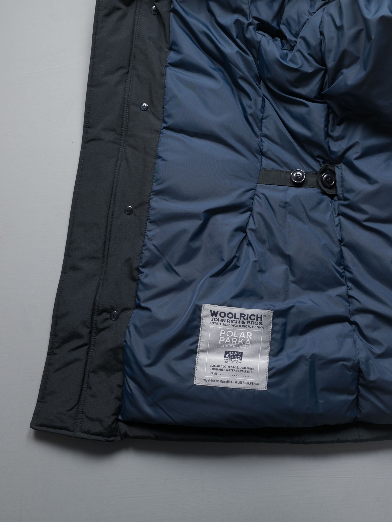 POLAR PARKA Dark Navy | Dresswell online store