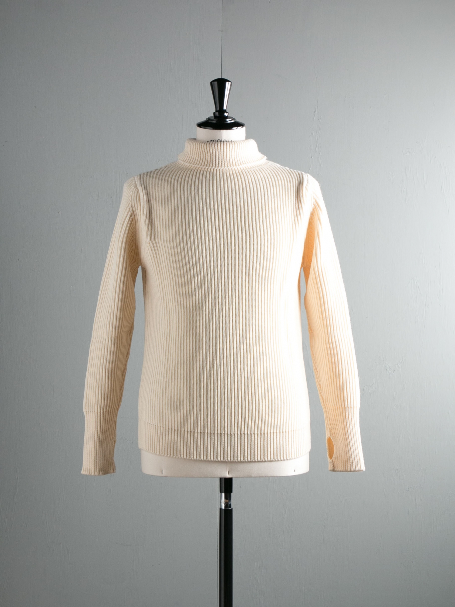THE NAVY-TURTLENECK Off White | Dresswell online store
