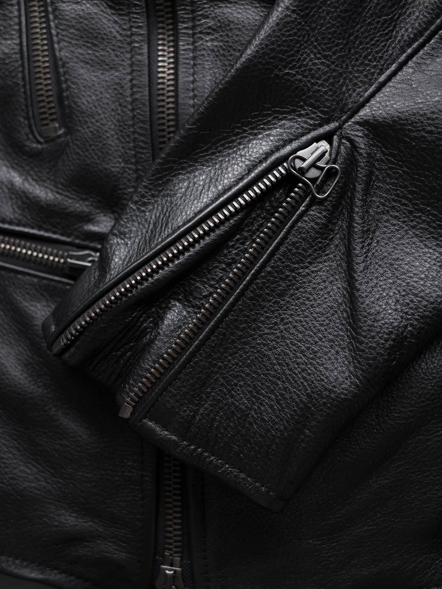 ARCHIVE EDITION COW LEATHER BIKE JACKET + SPADE 99 | Dresswell 