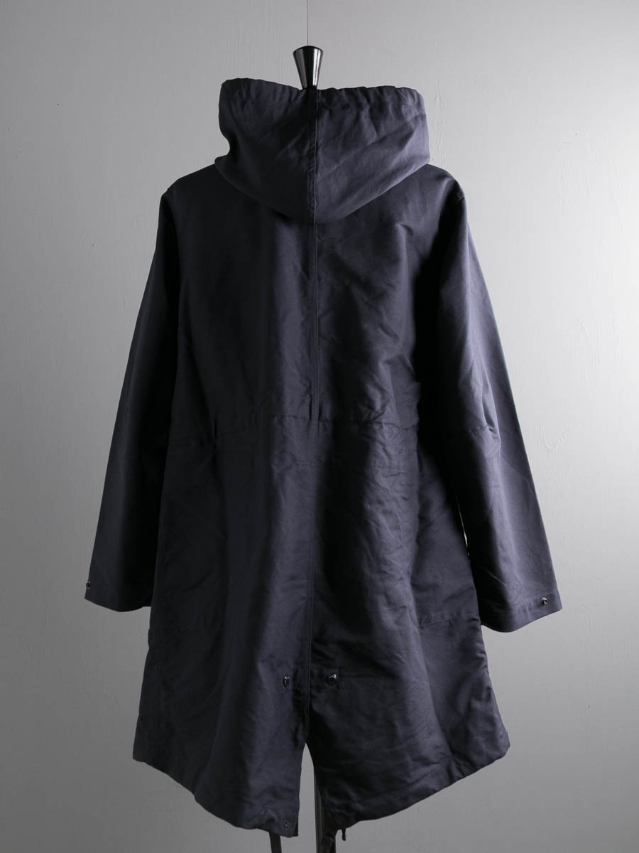 HIGHLAND PARKA – COTTON DOUBLE CLOTH Dk. Navy | Dresswell online store