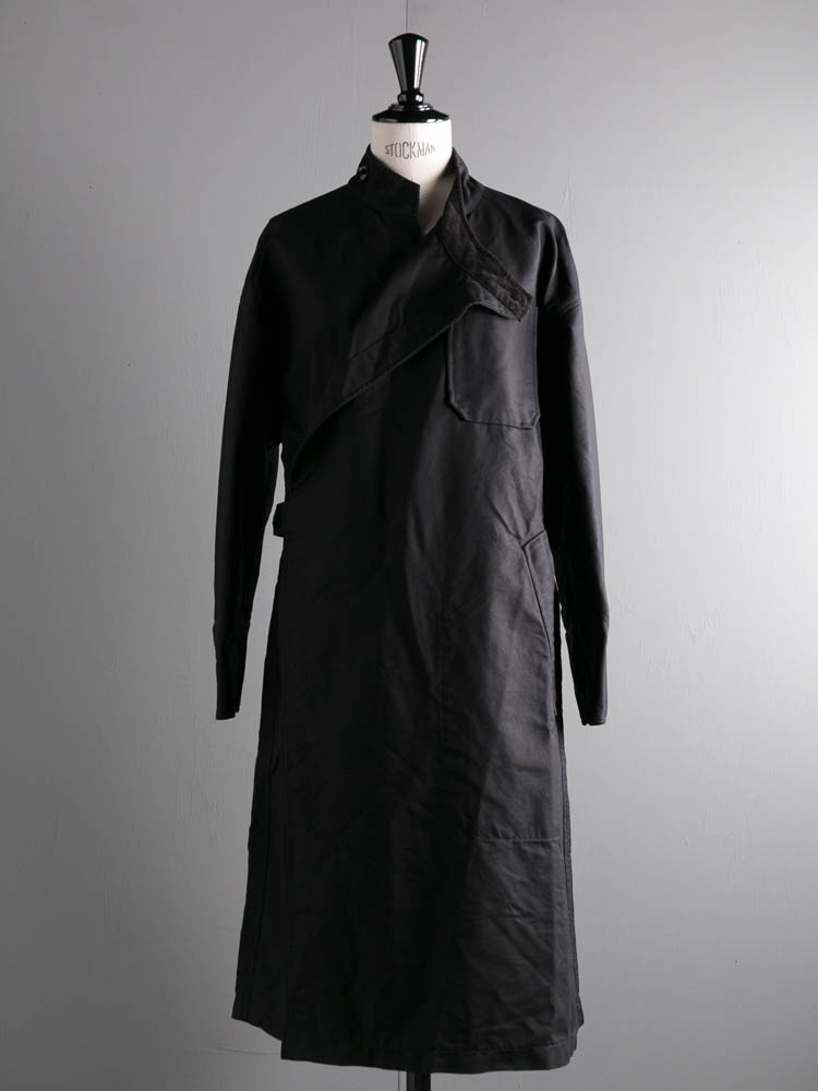MG COAT – DOUBLE CLOTH Black | Dresswell online store