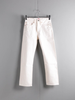 RESOLUTE | 710 White-One Wash (Length28) 10周年記念スタンダード66スリムホワイトジーンズ（レングス28）の商品画像