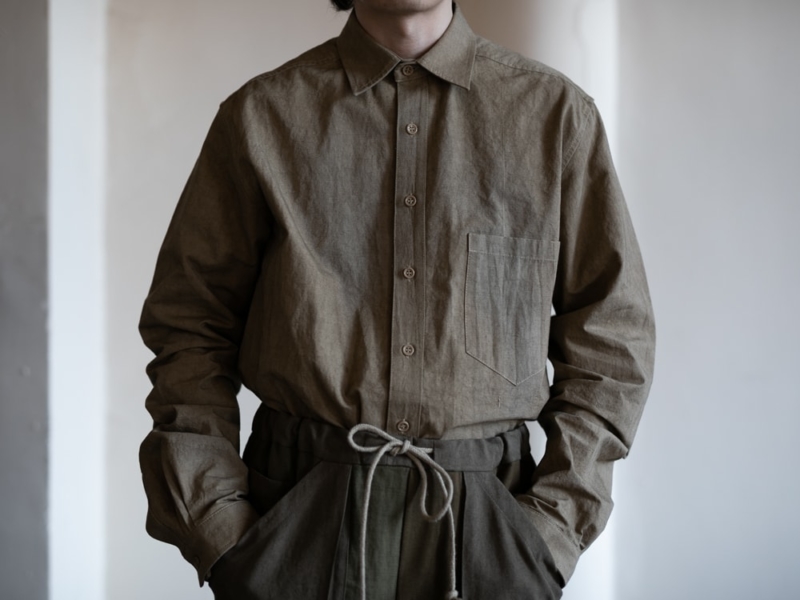 Frank Leder / Brandenburg Cotton Shirt | Dresswell（ドレスウェル）