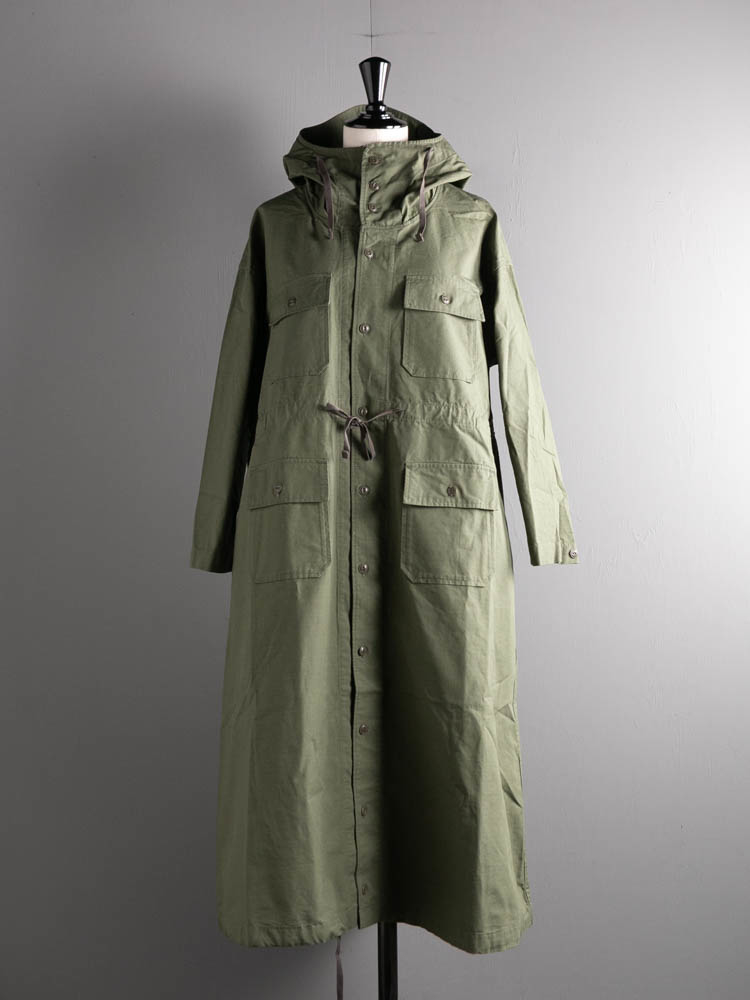 CAGOULE DRESS – RIPSTOP Olive | Dresswell online store