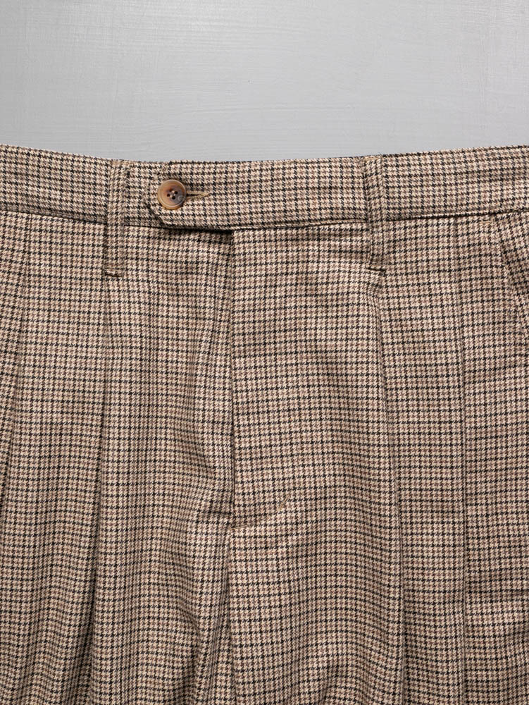 EMERSON PANT – GUNCLUB CHECK Brown | Dresswell online store