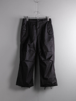 OVER PANT - HIGH COUNT TWILL Black