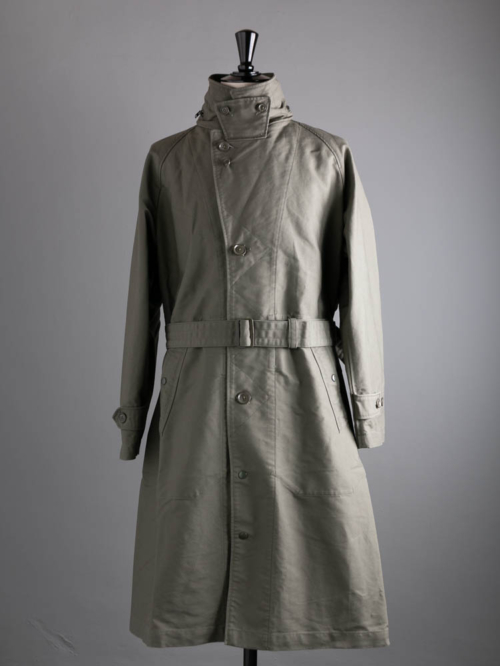 DRIZZLER COAT - COTTON DOUBLE CLOTH Olive