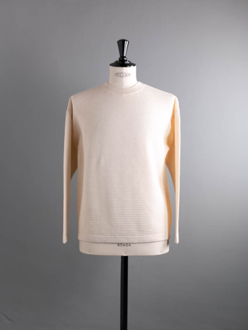BN-22SM-034 THE SUMMER KNIT CREW NECK Ivory