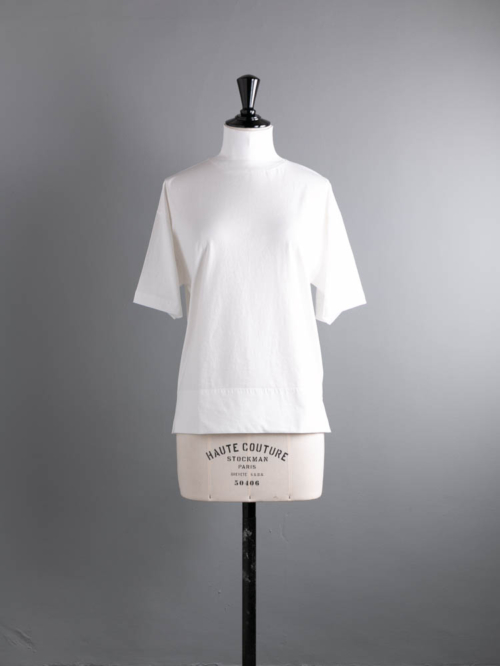 GICIPI | 2221P BRONZO Bianco コットンハイネックリラックスTシャツ ブロンゾの商品画像
