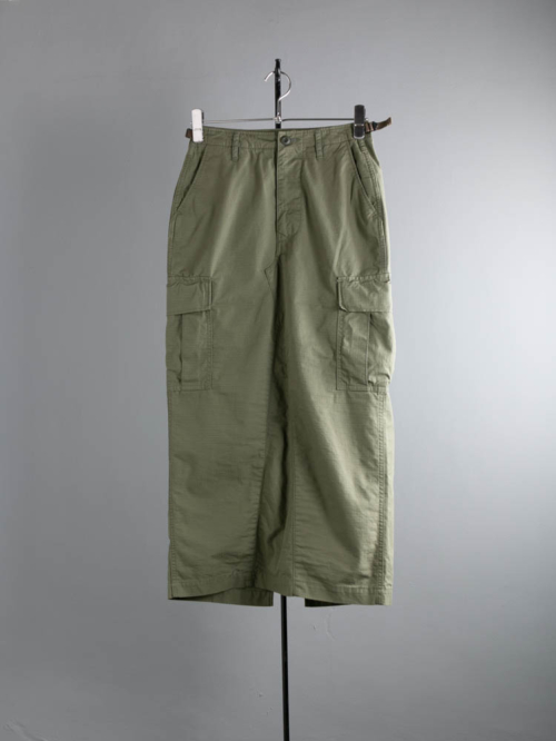 CIOTA | SK-2 Olive スビンコットン リップストップ ジャングルファティーグスカートの商品画像