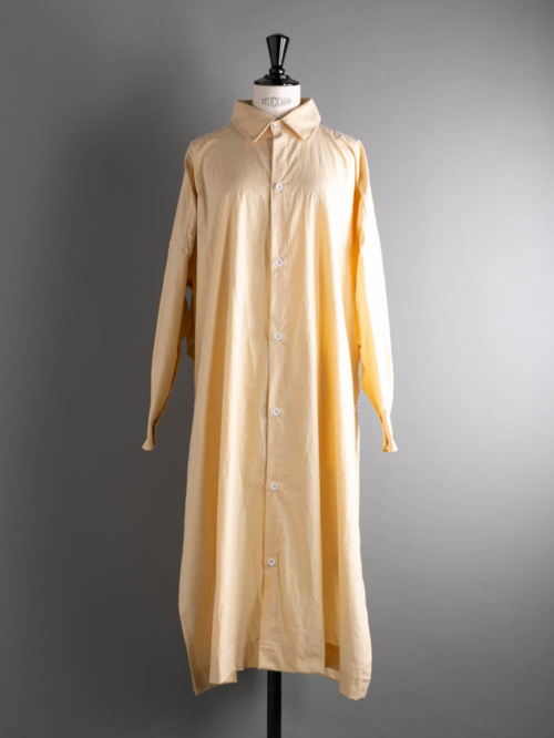 YARMO | OVERSIZED PONCHO SHIRT COTTON Beige コットンポンチョシャツの商品画像