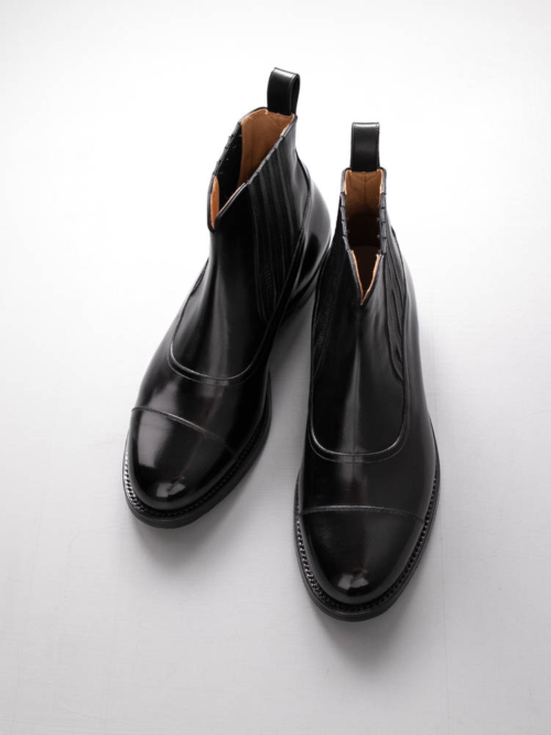 CALMANTHOLOGY | A7147 SIDE ELASTIC BOOTS Black サイドエラスティックブーツの商品画像