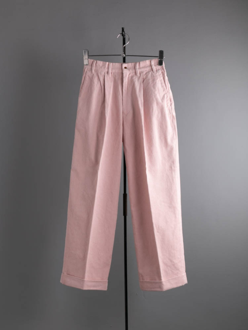 CORD GF TROUSERS WID Pink