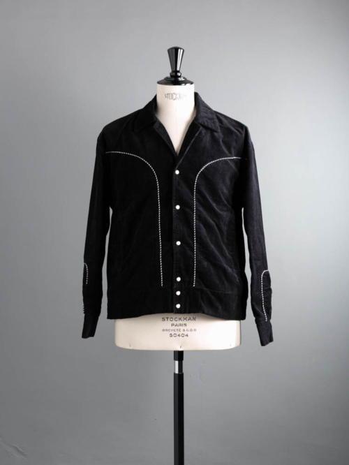 Westoveralls | WESTERN JACKET Black コーデュロイウエスタンジャケットの商品画像