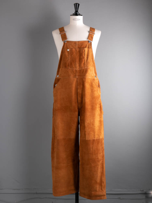 Westoveralls | SUEDE OVERALL Brown スウェードオーバーオールの商品画像