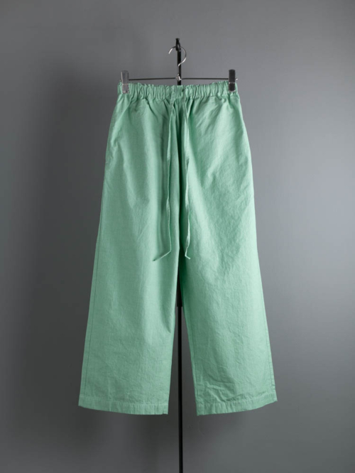 Sans Limite | S2303364 PT-036 PYJAMA Ⅱ Green コットンハケメ厚パジャマパンツの商品画像
