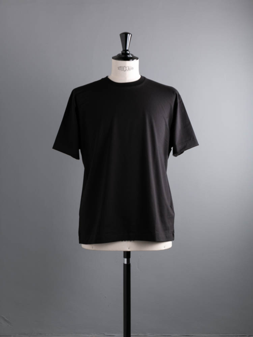 BATONER | BN-23SM-050 AIR T-SHIRT Black エアコットンクルーネックTシャツの商品画像