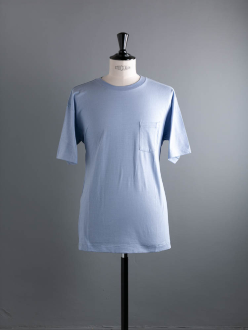 FilMelange | SMITH Smoke Blue ニューリンダ天竺オーバーサイズTシャツ スミスの商品画像