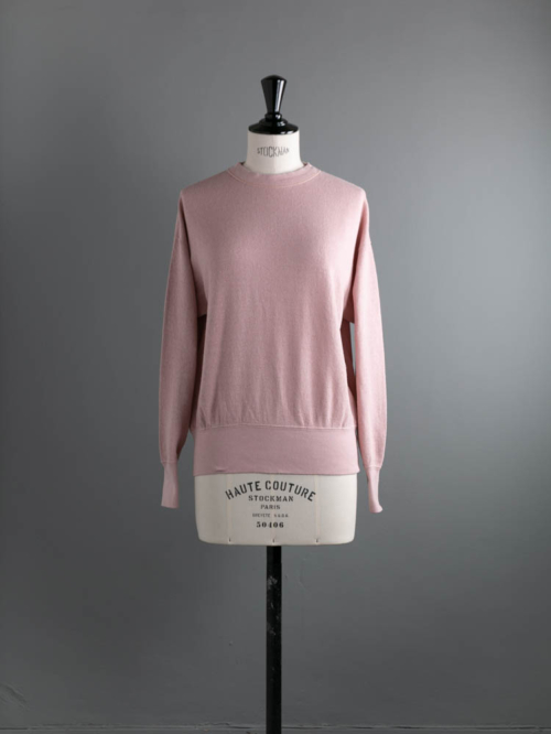 FilMelange | CHERI Dull Pink エアリネン裏毛 プルオーバー シェリの商品画像