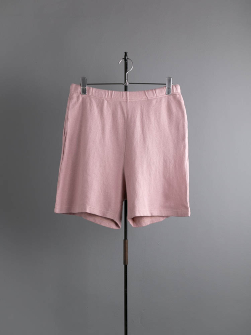 FilMelange | CLAY Dull Pink エアリネン裏毛ショートパンツ クレーの商品画像