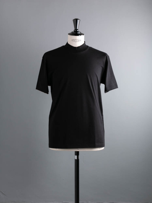 BATONER | BN-23SM-048 MOCK NECK-T (PACKAGE) Black モックネックパックTシャツの商品画像
