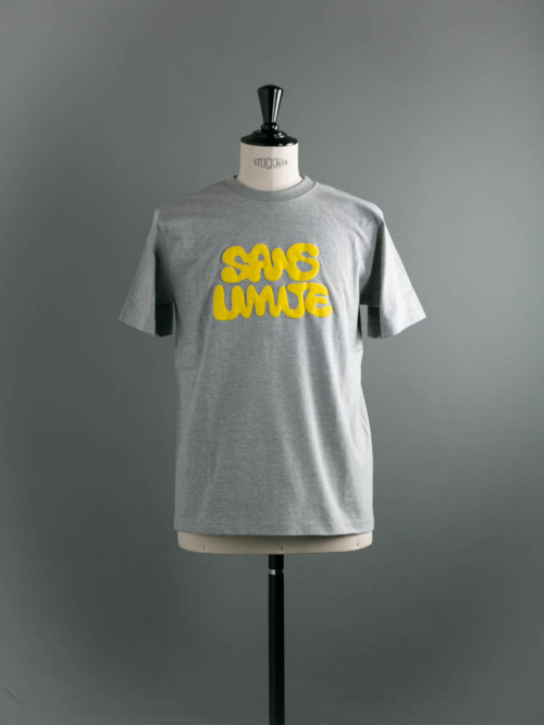 Sans Limite | S2402200 Top Grey 発泡プリントTシャツの商品画像