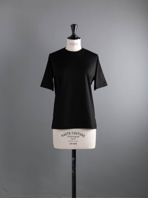 BATONER | BN-24SL-036 THE SEAISLAND COTTON T-SHIRT Black シーアイランドコットン半袖Tシャツの商品画像