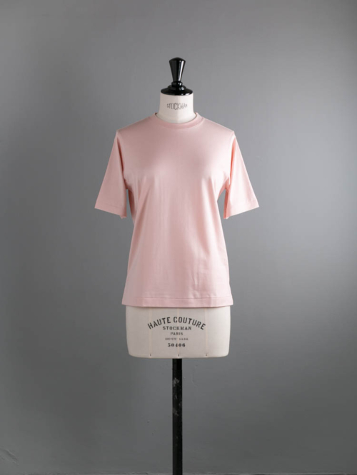 BATONER | BN-24SL-036 THE SEAISLAND COTTON T-SHIRT Pink シーアイランドコットン半袖Tシャツの商品画像