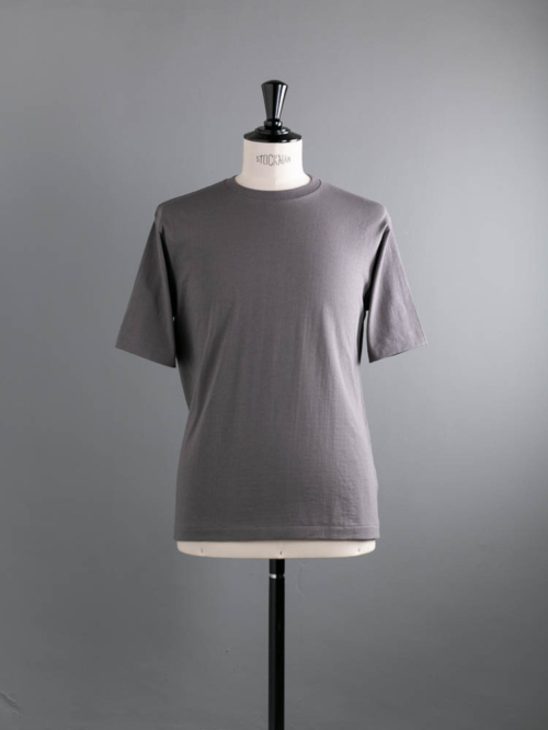 BATONER | BN-24SM-060 MERIYASU T-SHIRT Gray “メリヤス”パックTシャツの商品画像