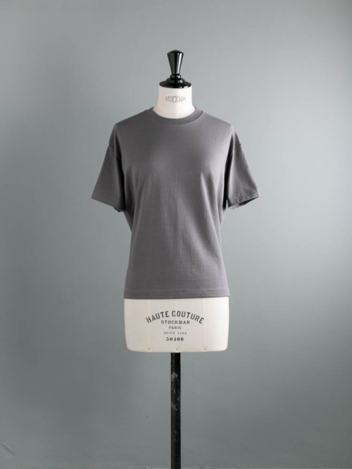 BATONER | BN-24SL-055 MERIYASU T-SHIRT Gray “メリヤス”Tシャツの商品画像
