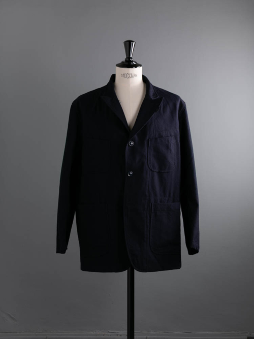 ENGINEERED GARMENTS | BEDFORD JACKET - WOOL UNIFORM SERGE Dk.Navy ウールユニフォームサージベッドフォードジャケット