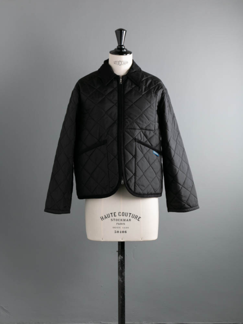 LAVENHAM | TEYNHAM WOMENS F44_Sable Black キルトジャケットの商品画像