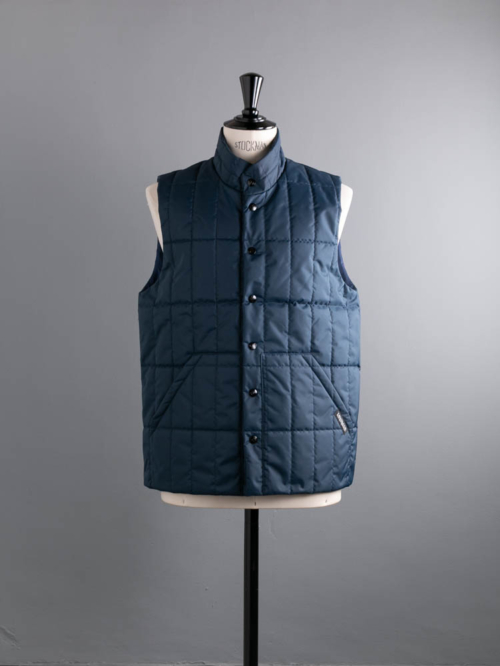 LAVENHAM | ARCHIVE GILET MENS 608_Navy アーカイブジレ