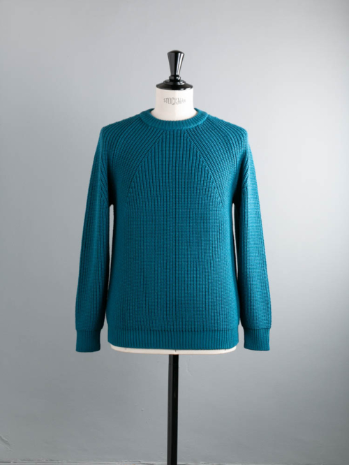 BN-24FM-037 SIGNATURE CREW NECK Blue